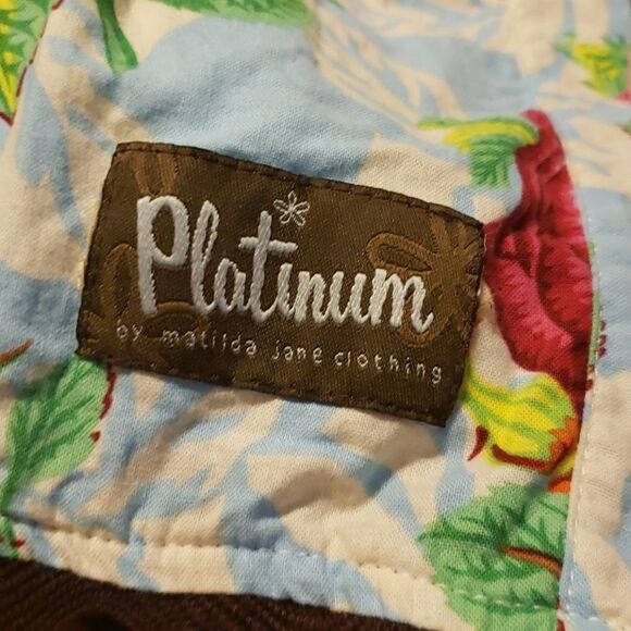 Matilda Jane Platinum Florence Puffer Top Size 8 - Picture 8 of 9